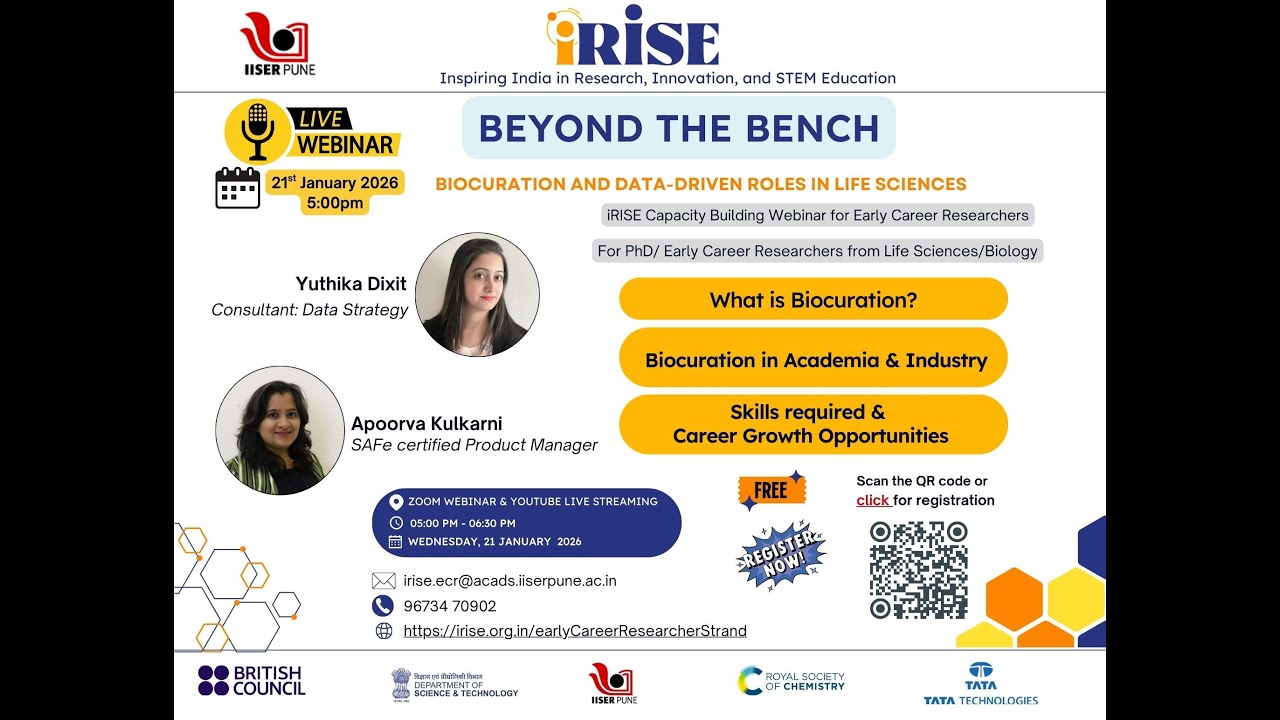 Beyond the Bench: Biocuration and Data-driven Roles in Life Sciences'