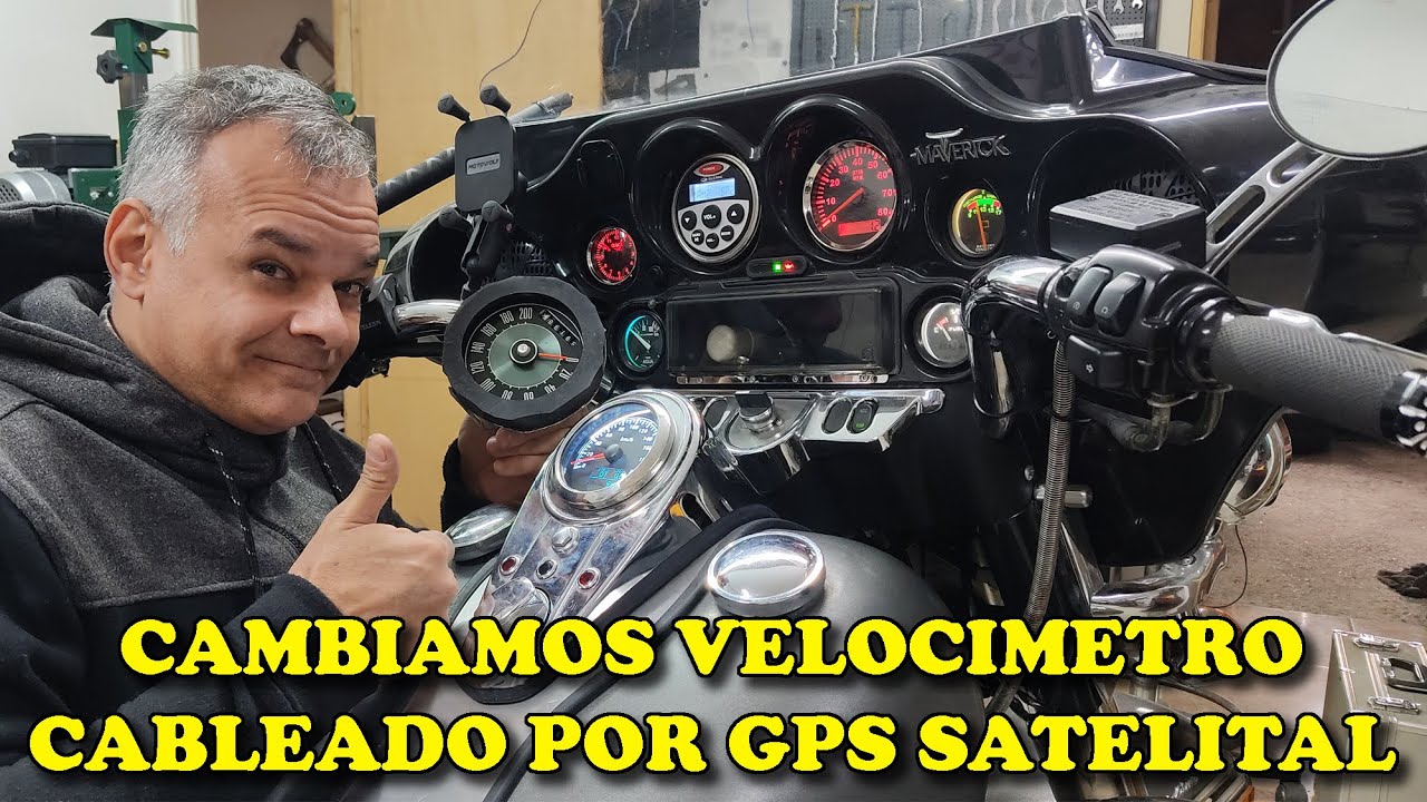 T2C8 - Cambiamos velocímetro tradicional a la Shadow por uno satelital. Mejoramos consumo del reloj.