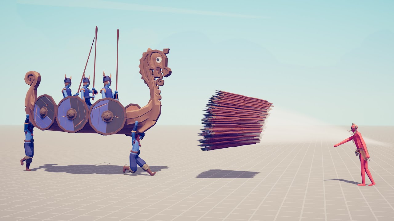 LONGSHIP vs EVERY GOD - Totally Accurate Battle Simulator
