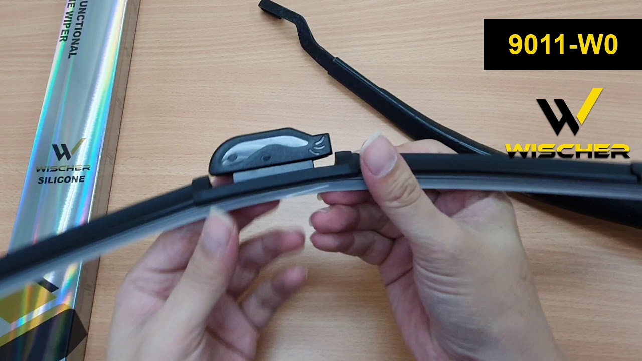 [9011-W0] Wischer SiliconeX Wiper Installation Video