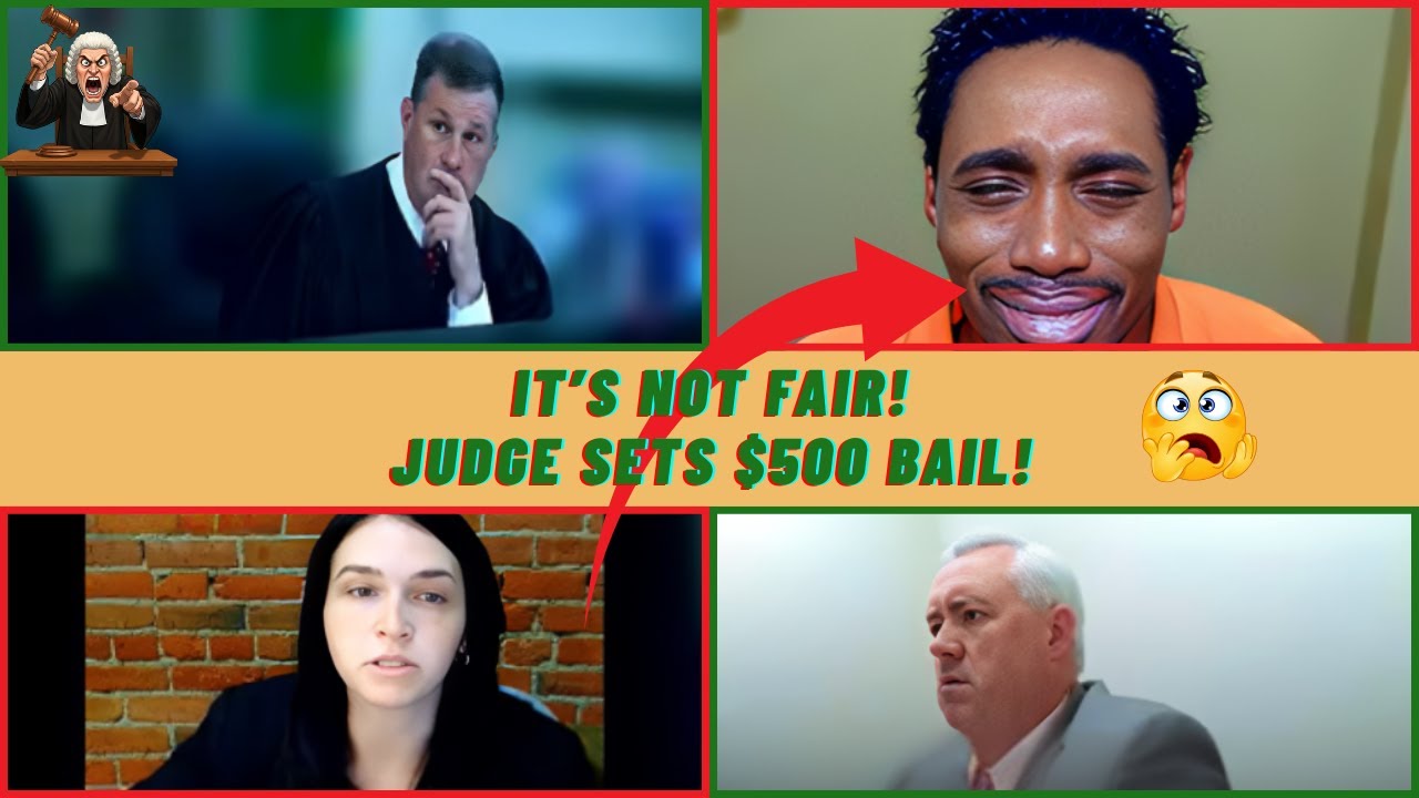 Judge Shuts Down Defendant After Emotional Outburst | $500 Bail Hearing