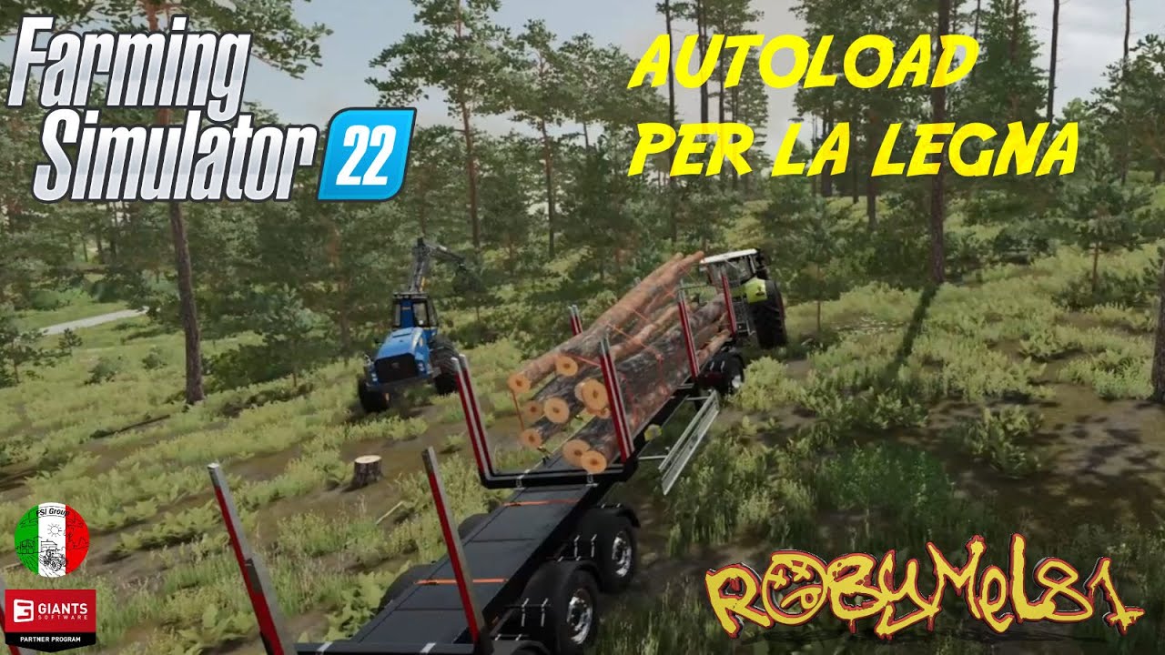 FARMING SIMULATOR 22 - ITA - MADE IN USA -  44 - Autoload per la Legna..Finalmente !