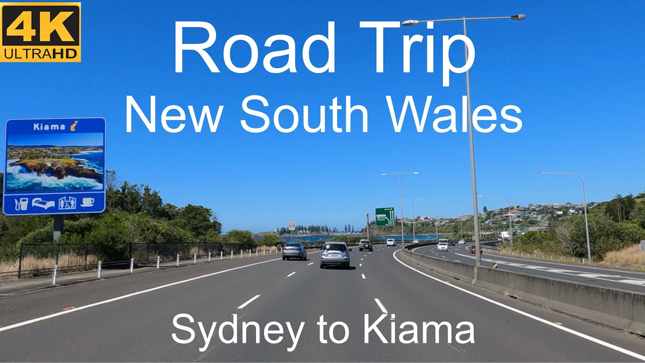 Driving Sydney to Kiama | New South Wales Australia | 4K UHD
