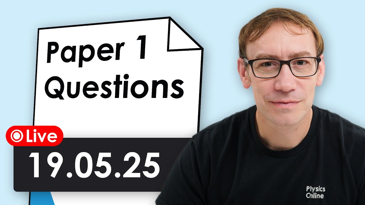 ''Predicted' Paper 1 Questions - A Level Physics - Full Walkthrough