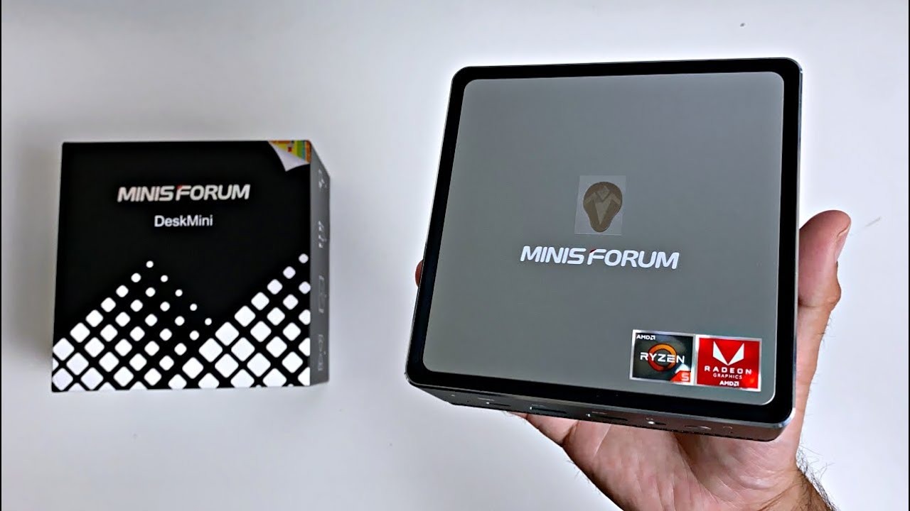 Potężny komputer z procesorem AMD RYZEN 5 Mini i systemem Windows 10 - MINISFORUM DMAF5 - Czy jes...