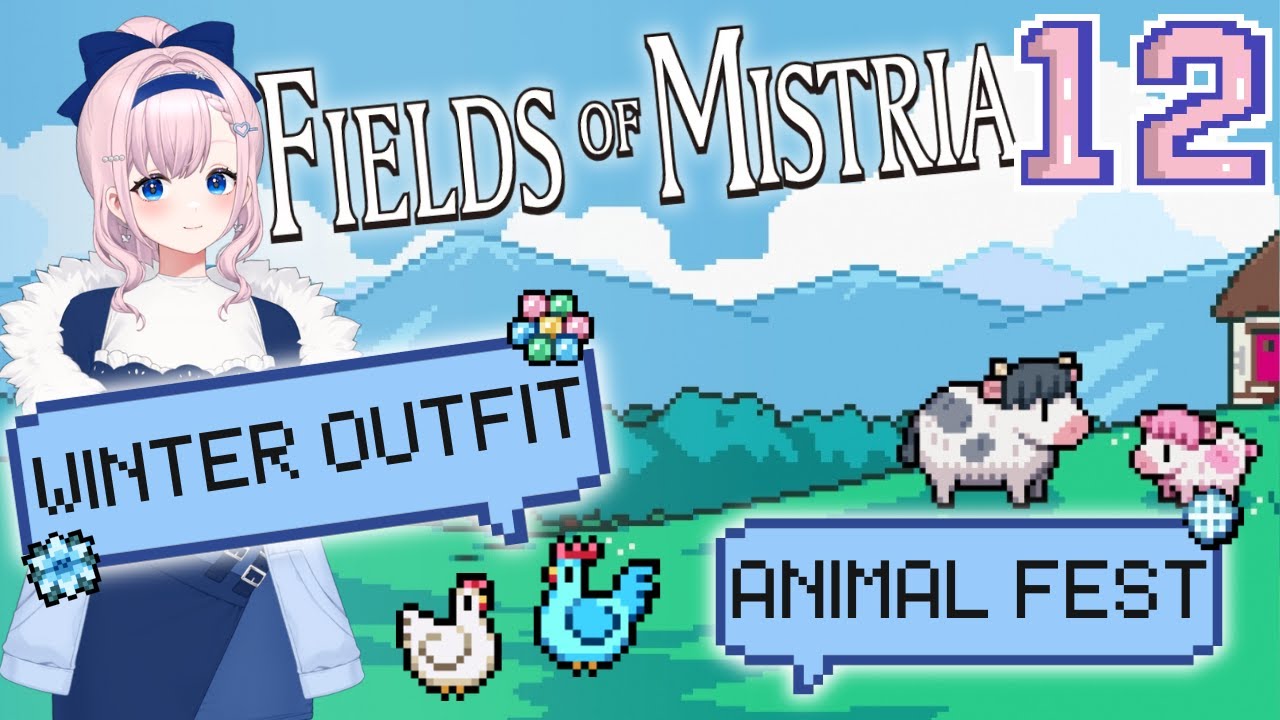 【Field of Mistria】my animals are the cutest ⋅(*ᴗ͈ˬᴗ͈)ꕤ*.ﾟ⋅˚₊‧ ୨୧ ‧₊˚