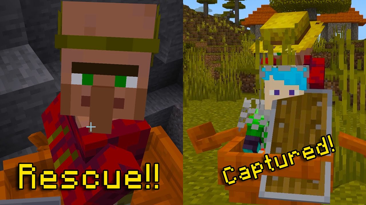 WENT ON A RESCUE MISSION, CAPTURED A VILLAGER & SO MUCH MORE!! | Minecraft Survival No. 2