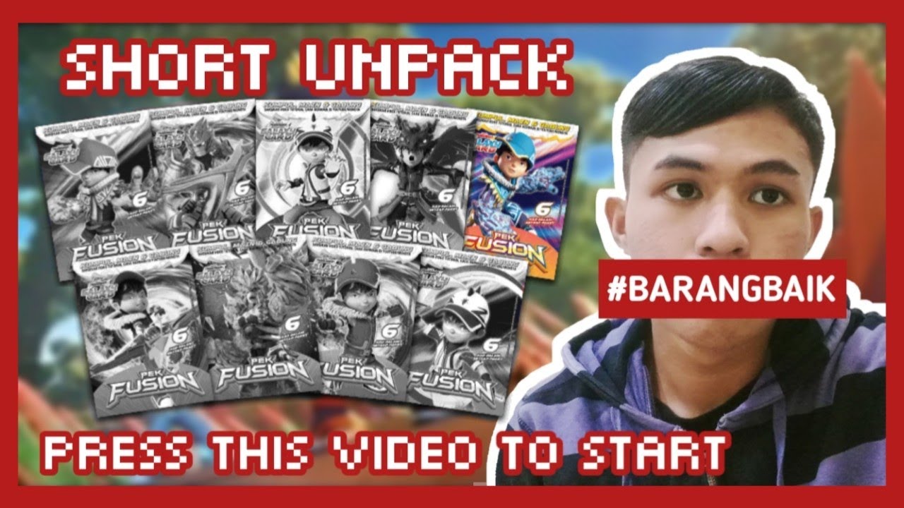Unpack Boboiboy Galaxy Card Pek FUSION 8/9 | #BARANGBAIK