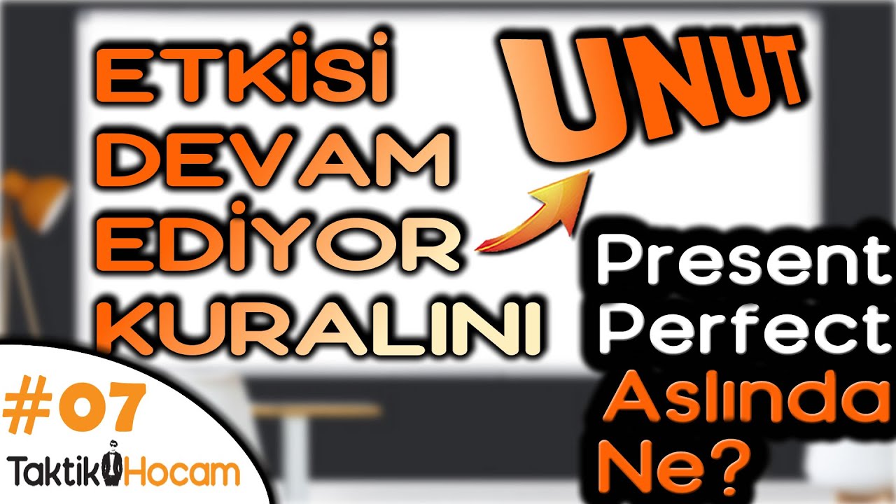 YDS DERS 7 | Present Perfect Tense Konu Anlatımı, Simple Past Tense vs Present Perfect Tense Farkı?