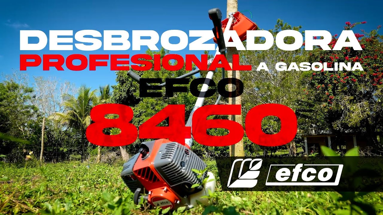 ASÍ FUNCIONA LA DESMALEZADORA PROFESIONAL EFCO 45.7CC 🔥🌿 | POTENCIA Y CONTROL | 8460