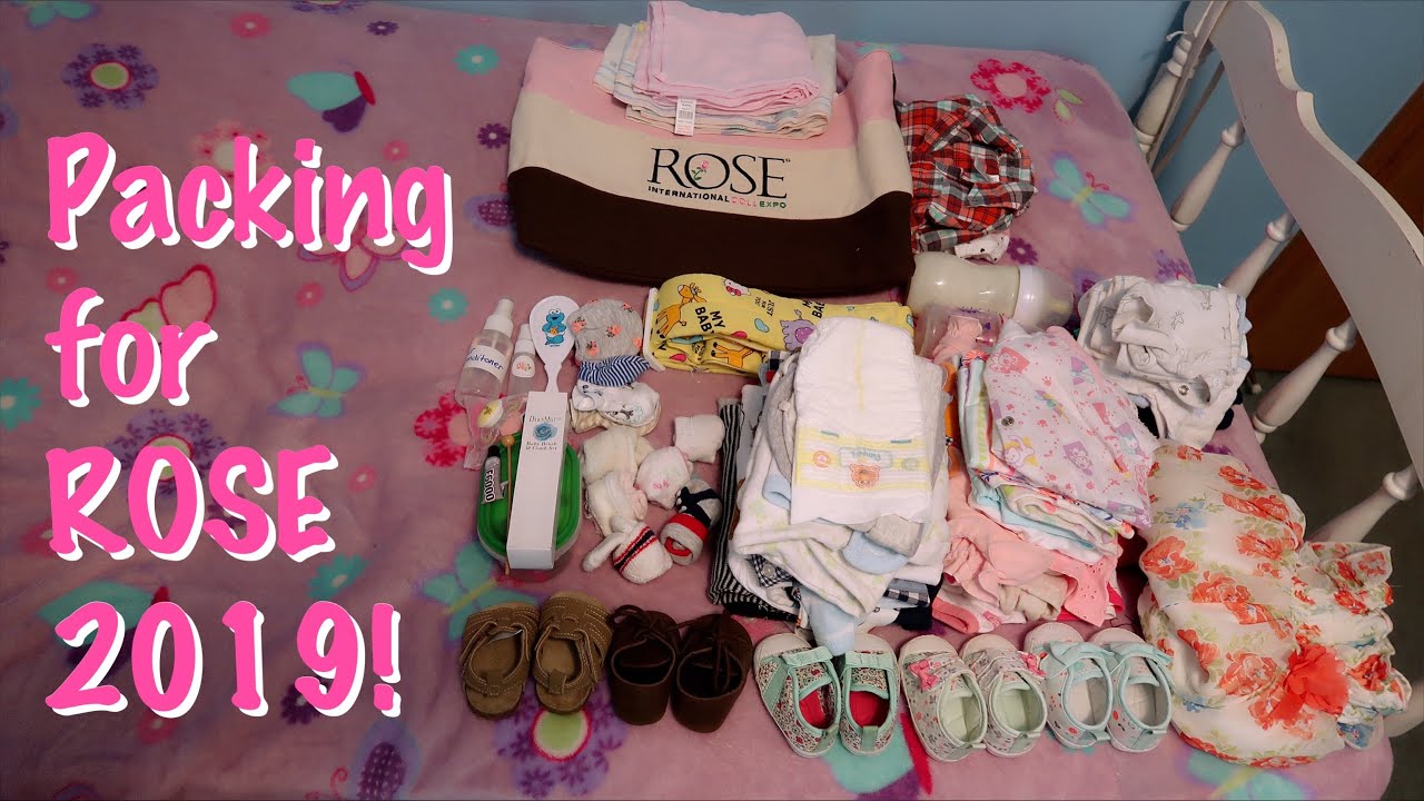 PACKING & CHANGING MY REBORN BABY DOLLS FOR THE ROSE DOLL SHOW 2019!