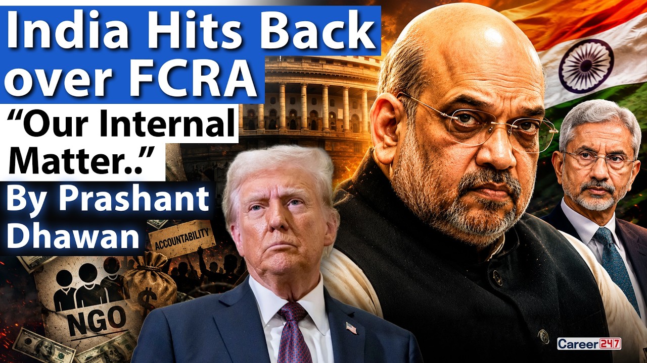 INDIA HITS BACK OVER FCRA | This Is Our Internal Matter | By Prashant Dhawan
