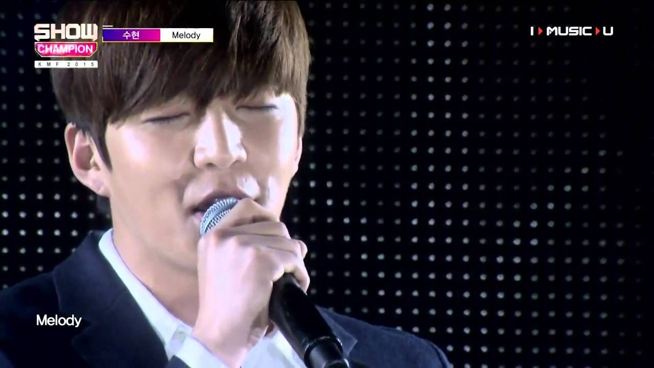 150930 수현/Soohyun (U-KISS) - Melody @ Show Champion Special KMF 2015