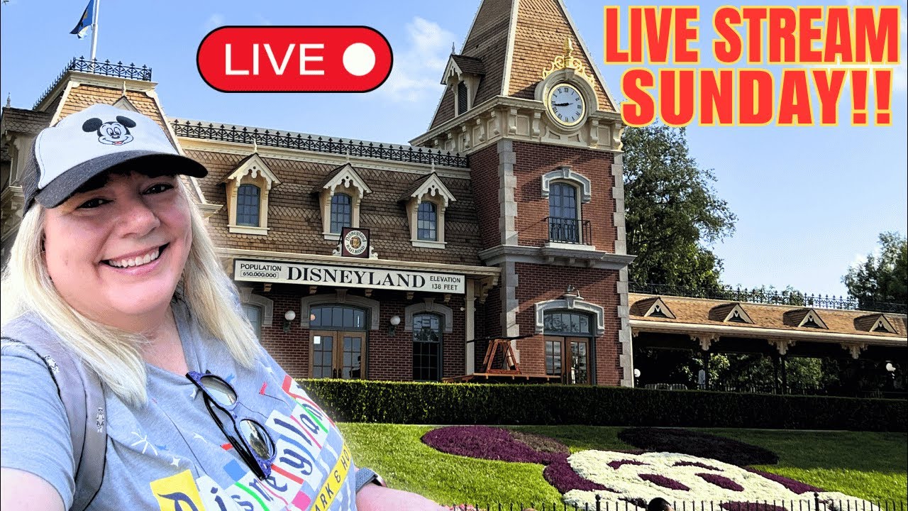 🔴 Live Stream Sunday From Disneyland!! 3/8/2026