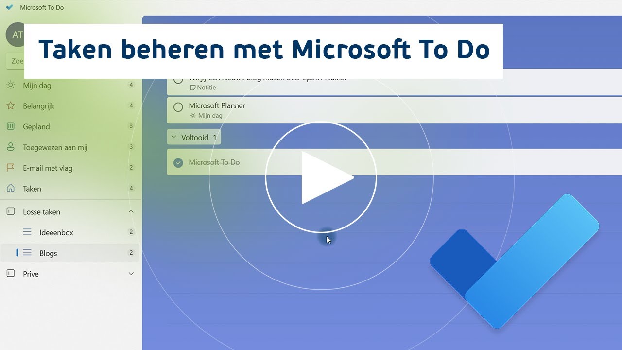 Taken beheren met Microsoft To Do
