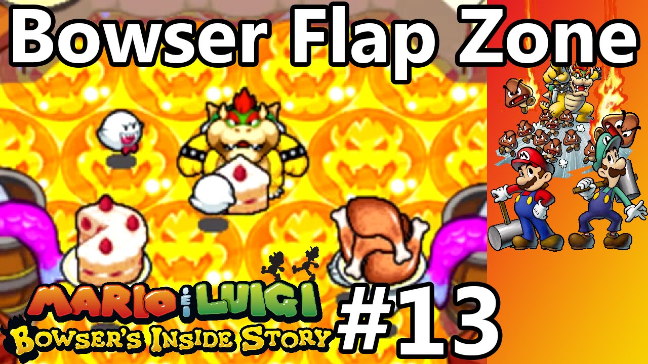Mario & Luigi - Bowser's Inside Story - Episode 13 - Bowser Flab Zone