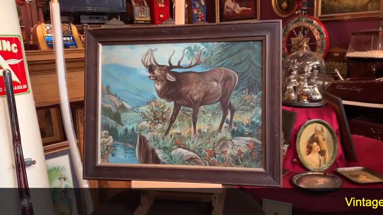 Vintage Tin Lithograph 