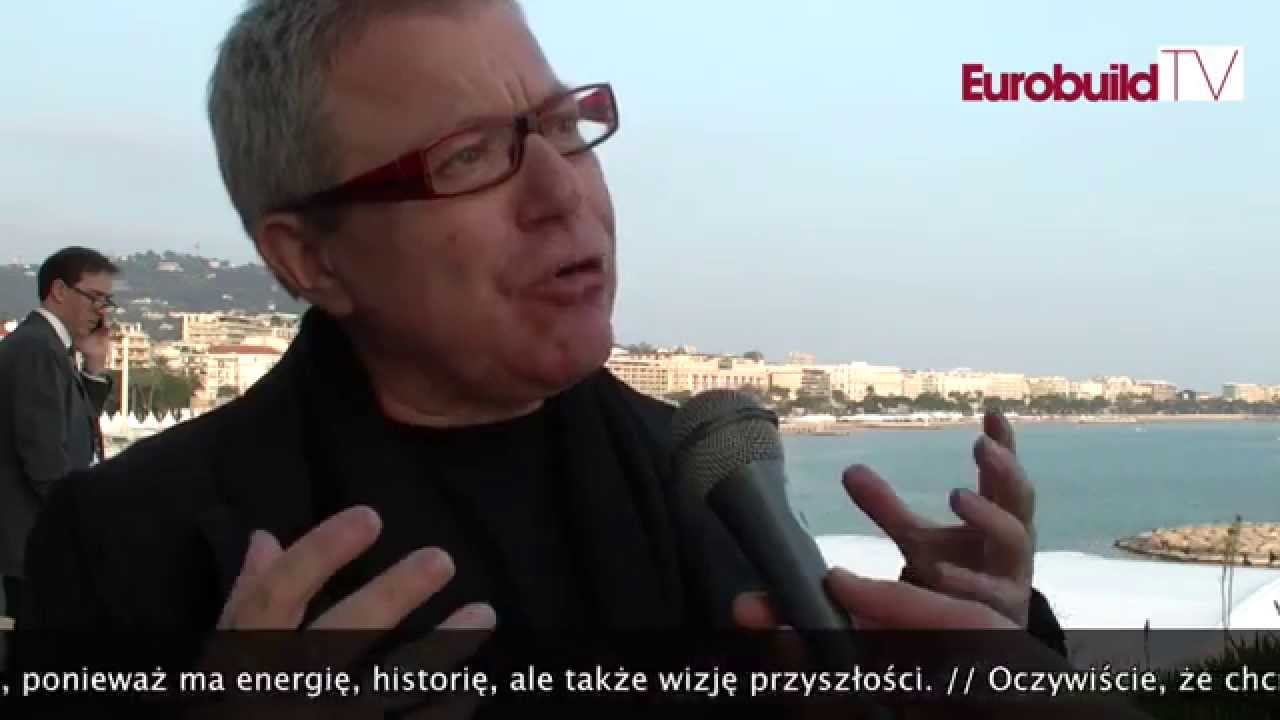 Daniel Libeskind talks about Złota 44 and Warsaw in Cannes