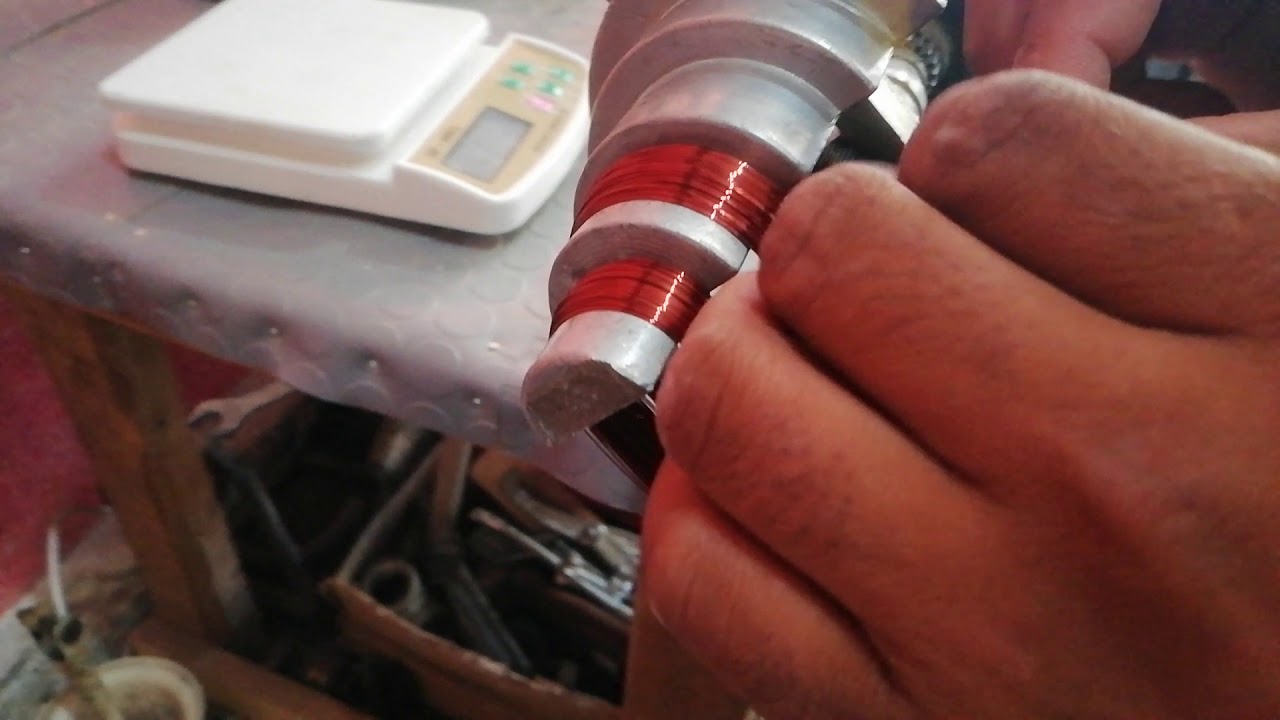 How to make coil for motor winding