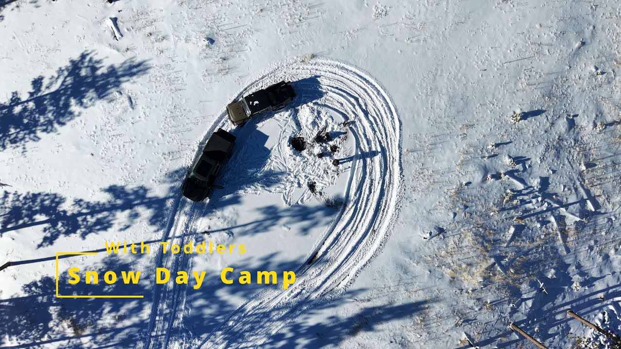 Snow Day Camp with my toddler