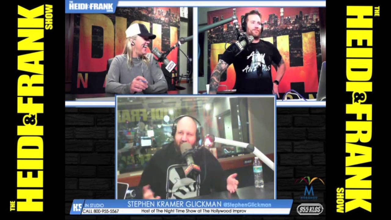 The @heidiandfrank Show on @955KLOS with guest @stephenglickman chatting about @SnoopDogg