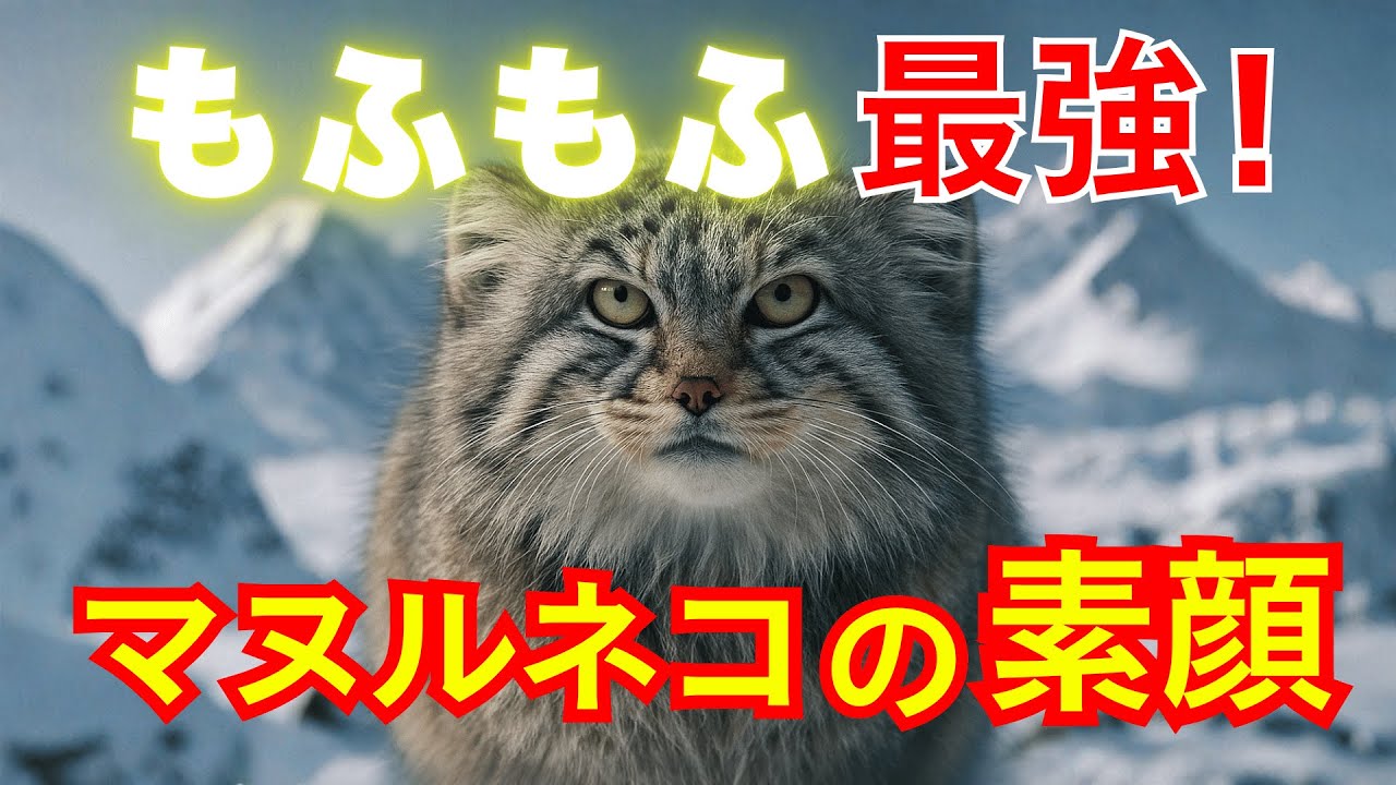 もふもふ最強ーマヌルネコの知られざる素顔  #long #longvideo #animals #雑学 #動物 #どうぶつ #行動 #どうぶつの日常 #マヌルネコ  #pallasscat