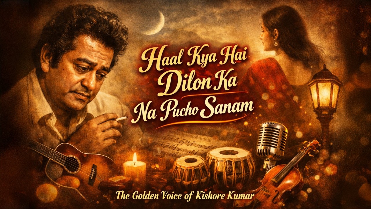 हाल क्या है दिलों का ना पूछो सनम Haal Kya Hai Dilon Ka Na Pucho Sanam Kishore Kumar Old Songs Bewafa