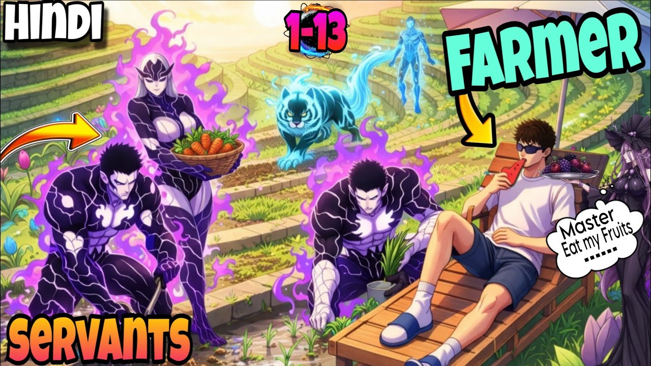 [07] He was the max level farmer, but one day he got necromancer ability. Manhua recap. manhwa recap