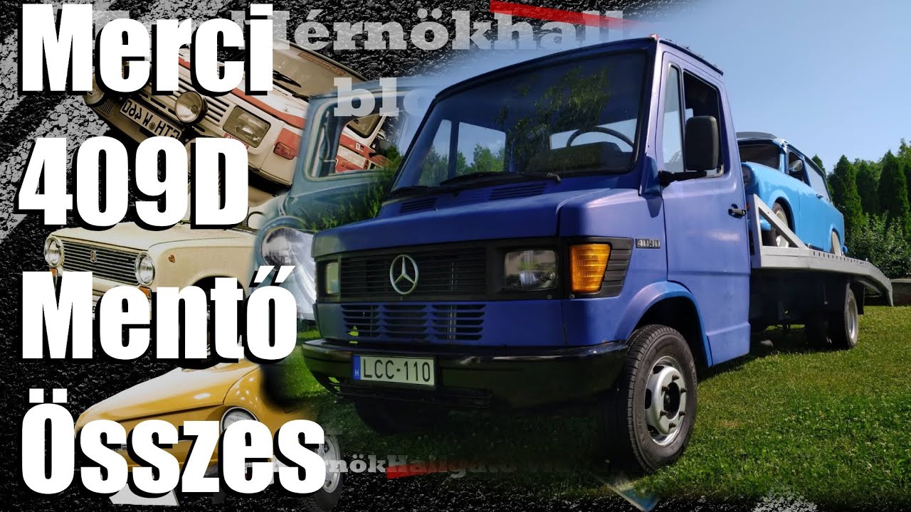 Mercedes 409D mentő összes!