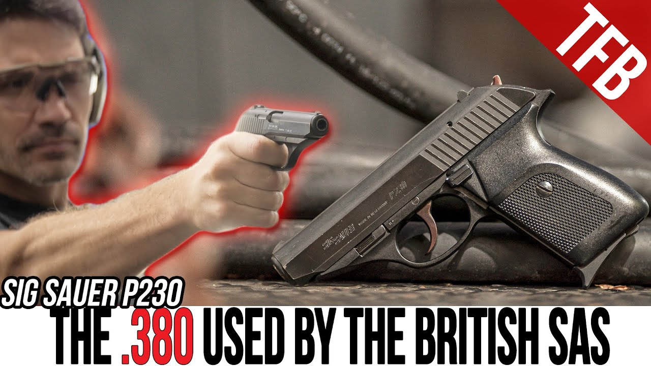 Пистолет калибра .380, используемый британской SAS: Sig Sauer P230