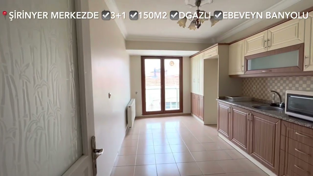 📍İZMİR BUCA ŞİRİNYER MERKEZDE 3+1 150m2 EBEVEYN BANYOLU SATILIK DAİRE
