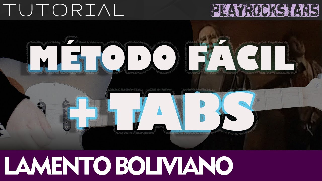como tocar LAMENTO BOLIVIANO en guitarra ENANITOS VERDES ⭐️ TUTORIAL / ACORDES / SOLO / RITMO / TABS