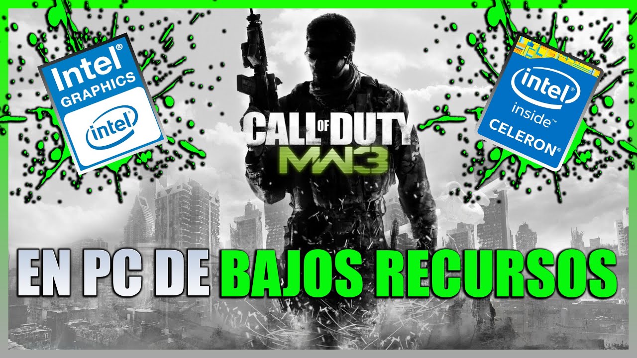 ASI ES CALL OF DUTY: MODERN WARFARE 3 EN PC DE BAJOS RECURSOS | INTEL HD GRAPHICS + 2GB RAM | 2023