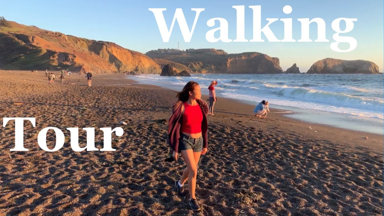 Things to do around San Francisco ( Sunset at Rodeo Beach Walking tour )