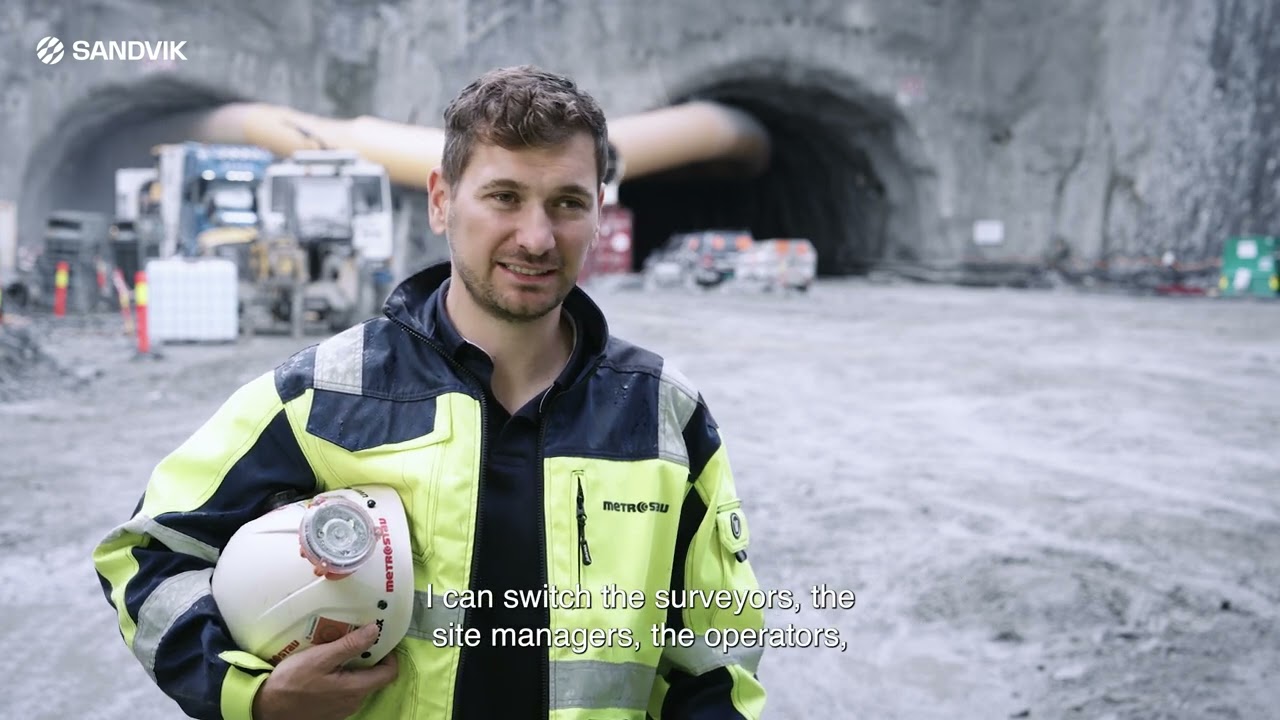 DT1132i and iSURE at Porsgrunn E18 Grenland tunnel highway project, Norway
