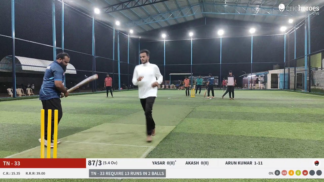 ROYAL STRIKERS vs TN - 33 Live Cricket Match | Peaky Thrillers Turf Arena 2nd Year Anniversary Tour