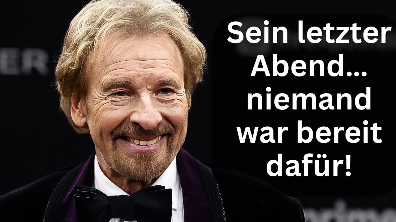 Letzte Show f&uuml;r Gottschalk: RTL enth&uuml;llt emotionale Details zum Abschiedsevent