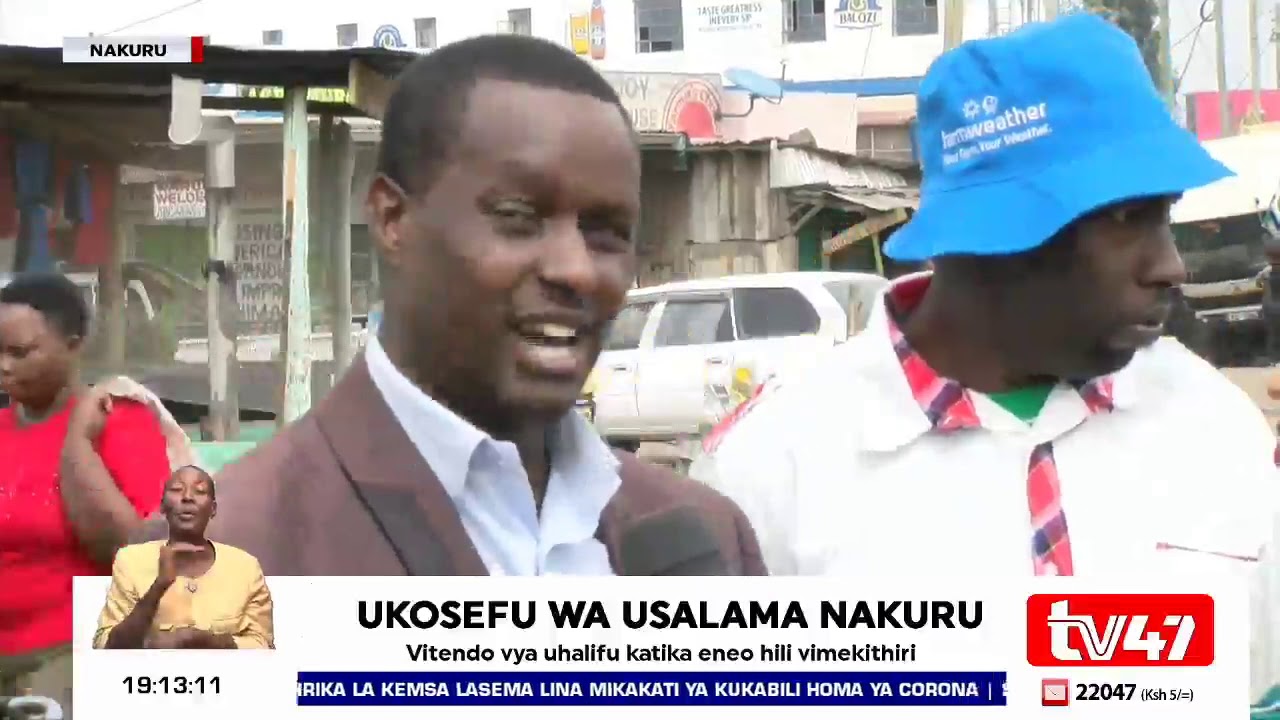 Residents of Barnabas, Nakuru ask police to increase security in the area