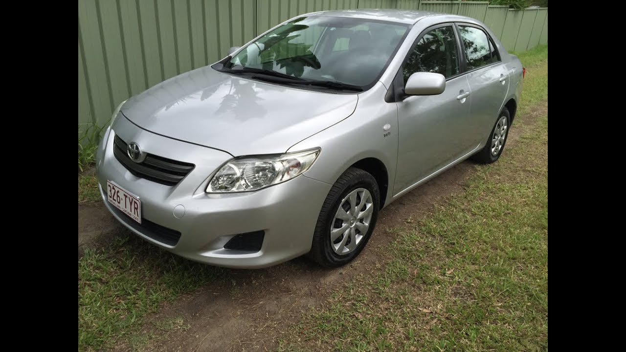 (SOLD) 2008 Toyota Corolla Ascent review For Sale