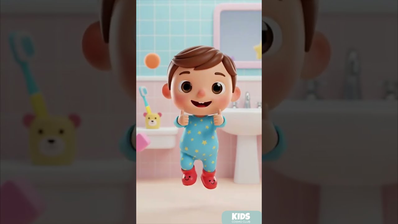 Brush Your Teeth Daily 🪥✨ | Kids Morning Routine Song | Healthy Habits 