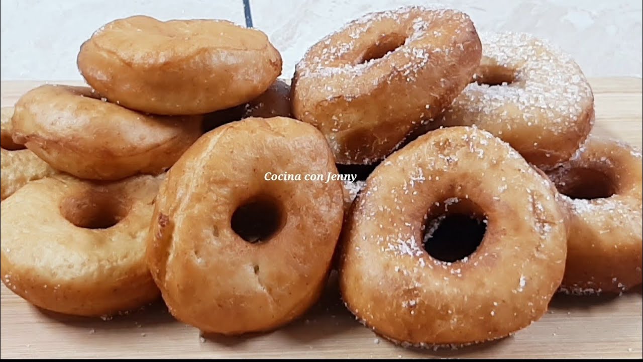 COMO HACER DONAS CASERAS SIN HUEVO SIN HORNO PARA VENTA