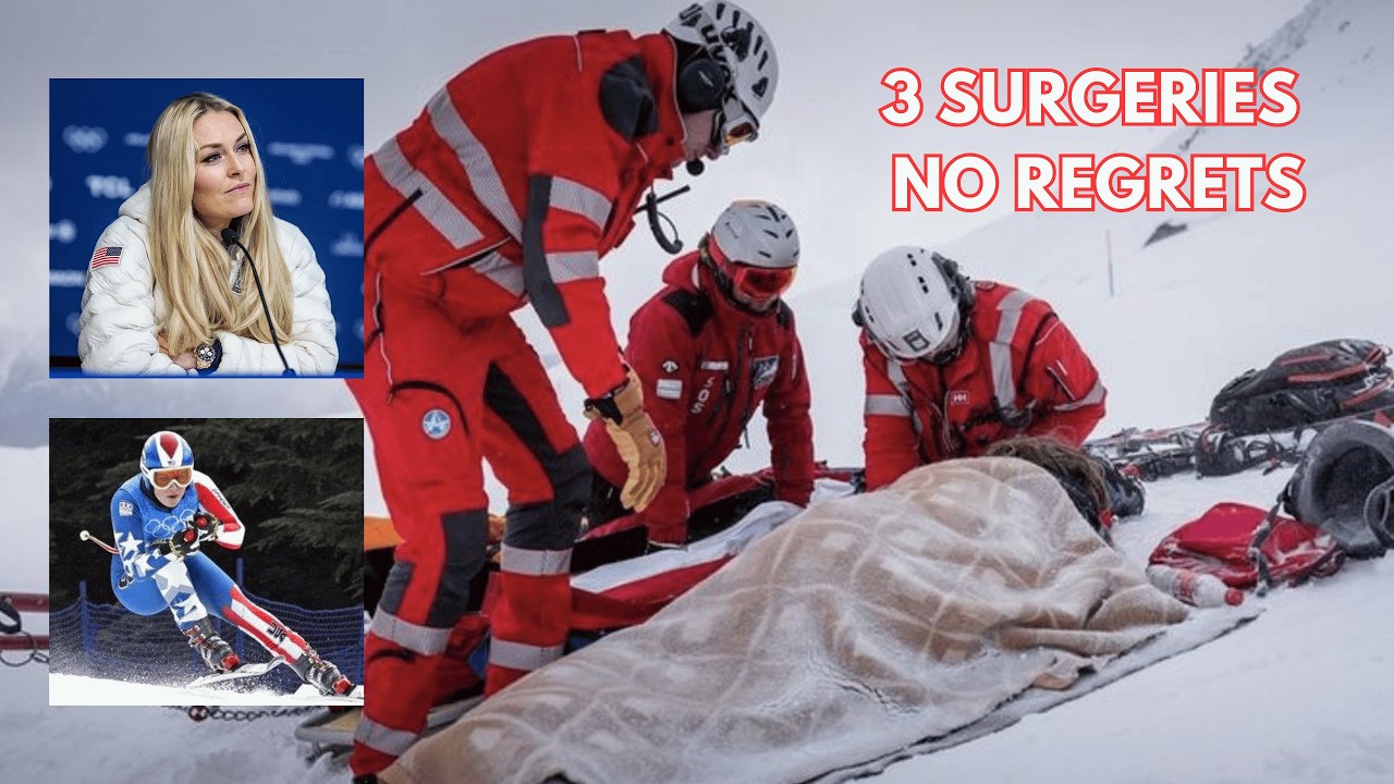 Lindsey Vonn's HORRIFIC Crash - 3 Surgeries & Her Heartbreaking Message