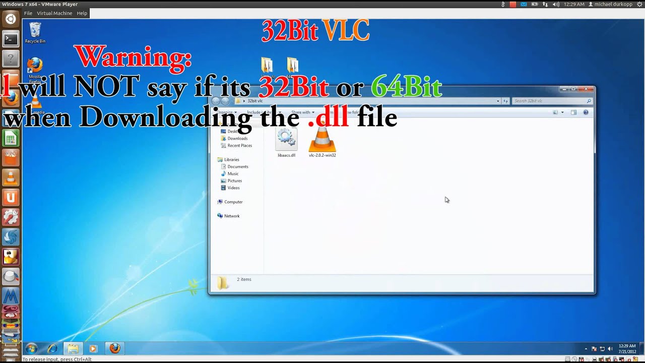 How to enable VLC to play Blu-ray movies in windows