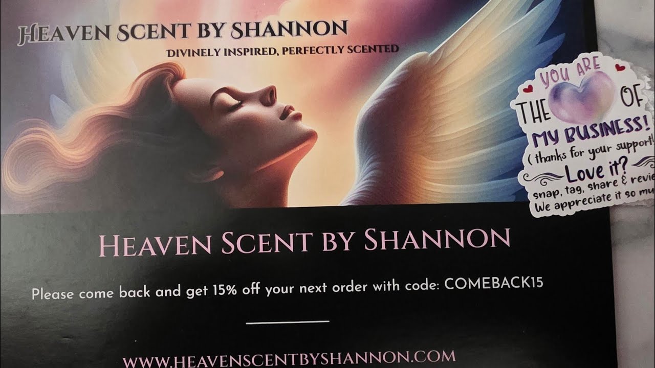 Heaven  Scent By Shannon unboxing & First Impressions | Scent Mail | Lashawnterry 