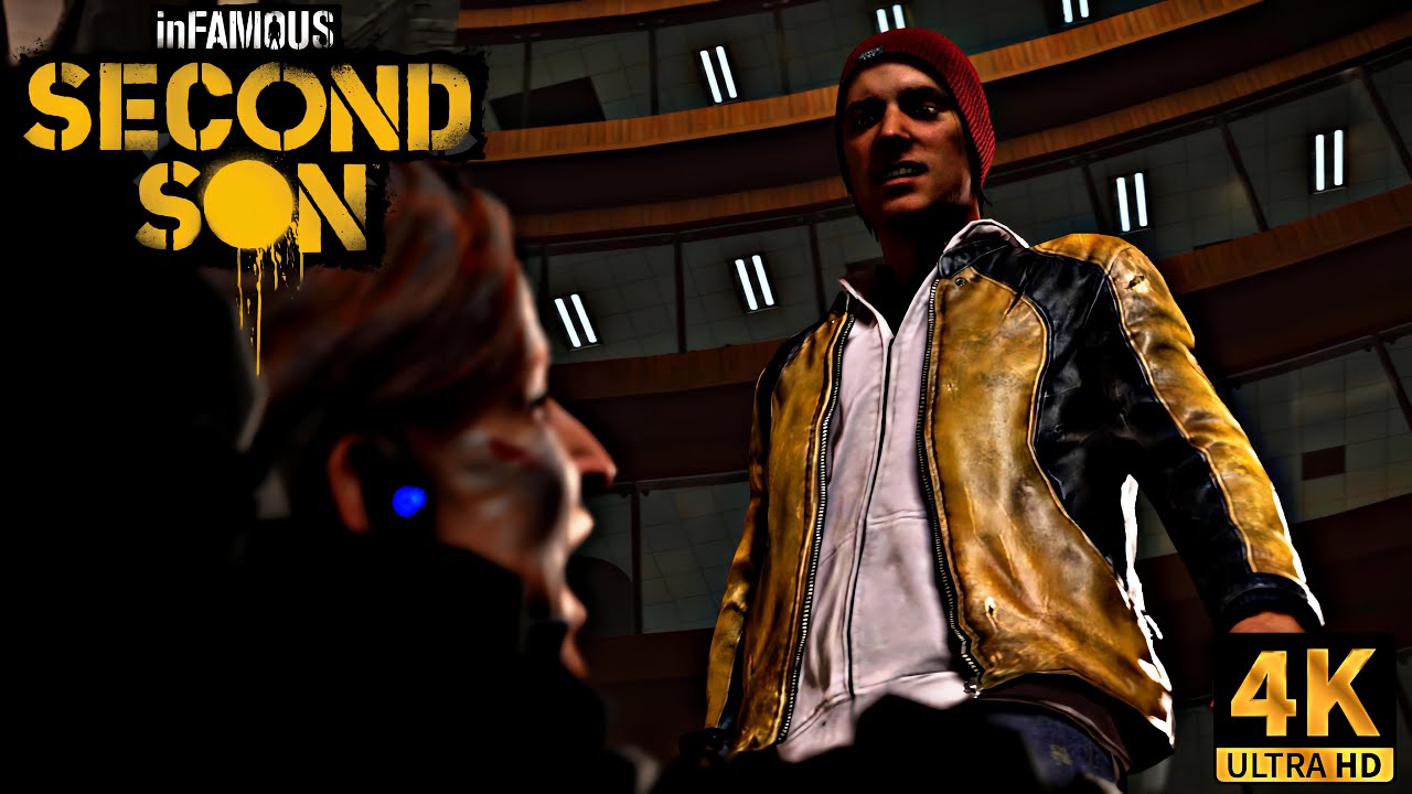 Delsin VS Augustine (Good Ending) | inFAMOUS Second Son (4K 60FPS HDR)