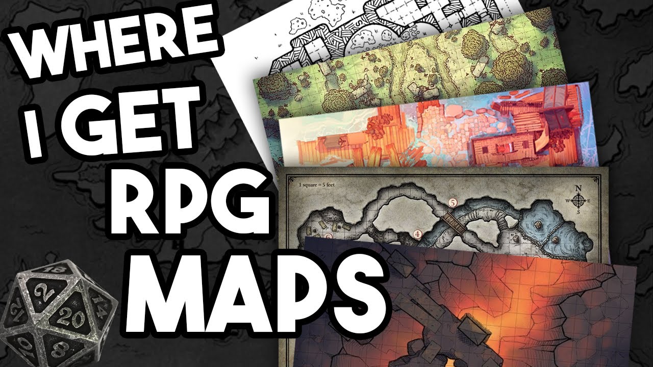Где я беру карты для D&D