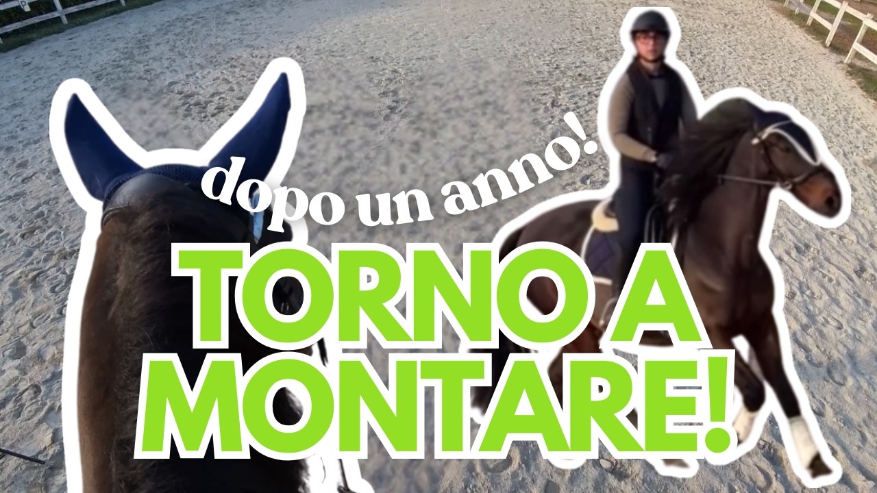 IO E PUFFINZ FACCIAMO LEZIONE DOPO UN ANNO!😱 | Vlog in maneggio 🐴