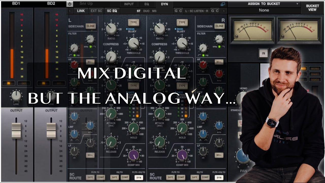 Mix Faster & Smarter With An Analog Workflow In Your DAW