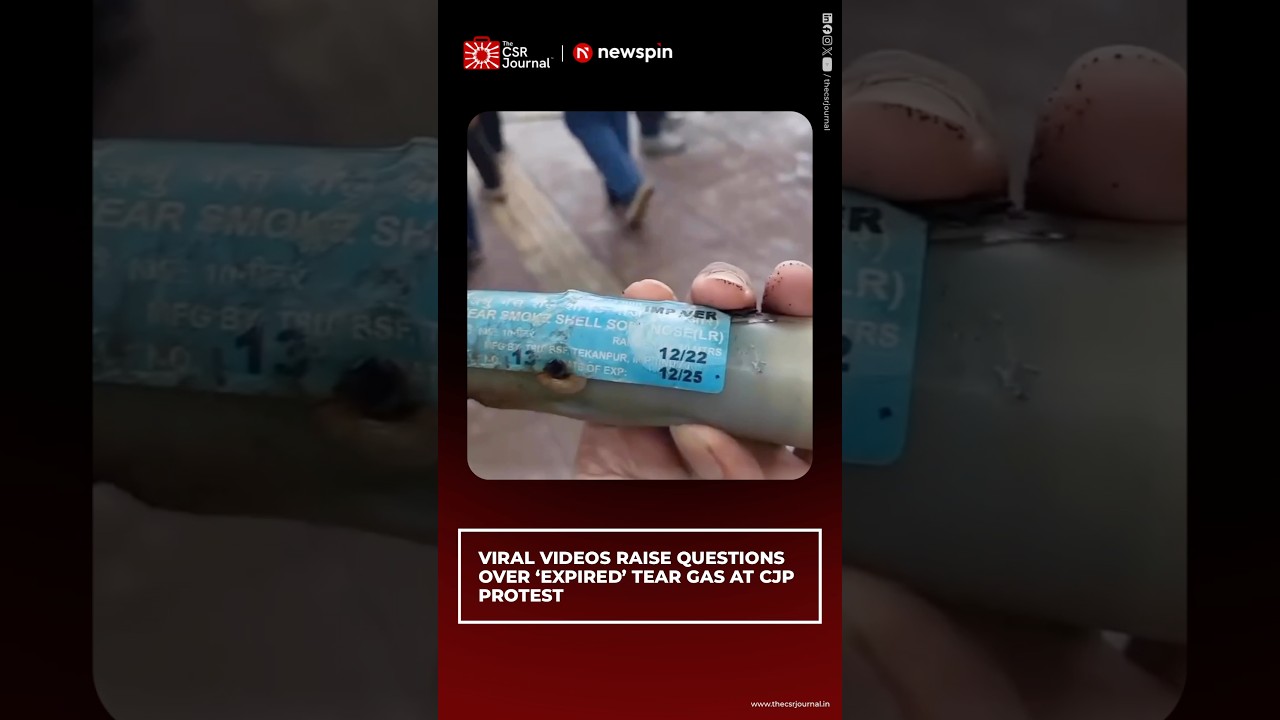 Did Police Use Expired Tear Gas?
