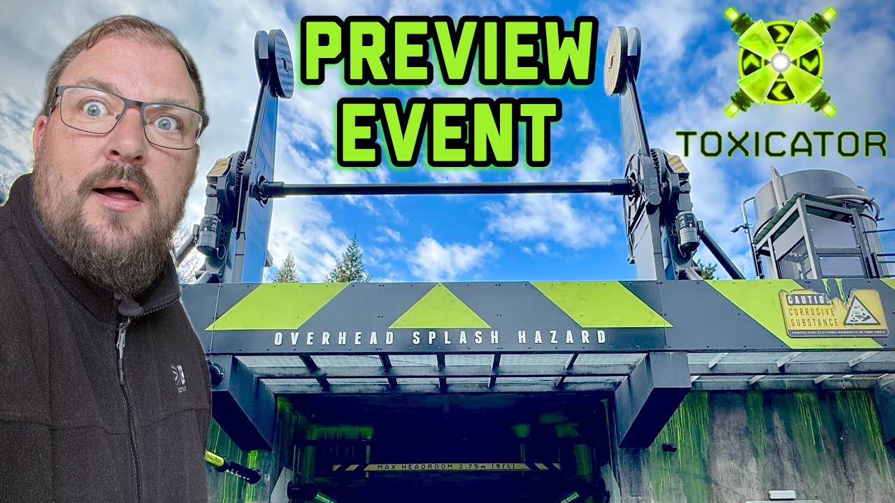 Toxicator Preview Event | Alton Towers BRAND NEW Ride 2025